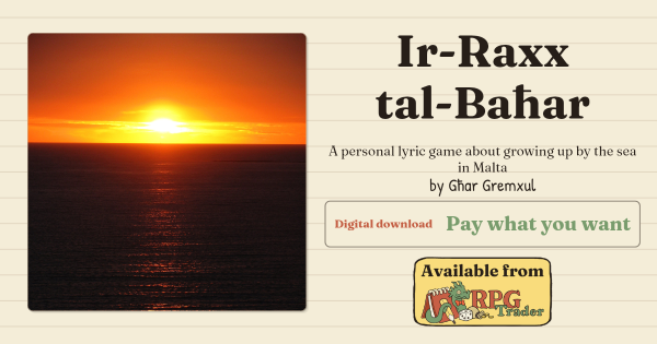 Ir-Raxx tal-Baħar on RPG Trader